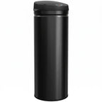 Sensorinė šiukšliadėžė su dangčiu, 50 l, juoda