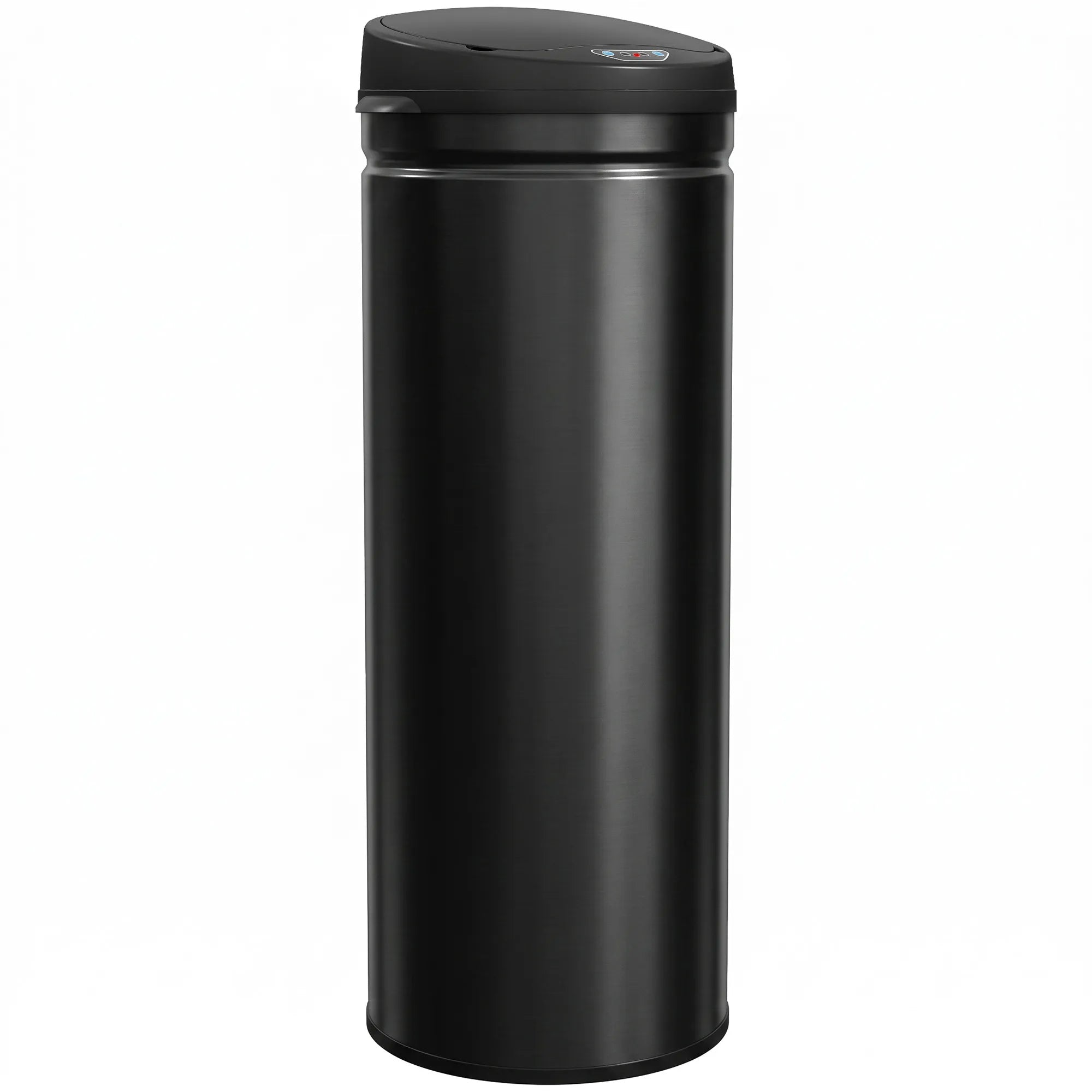 Sensorinė šiukšliadėžė su dangčiu, 50 l, juoda
