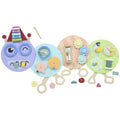 Sieninis lavinamasis žaislas 7-in-1, Montessori tipo, vaikams nuo 3 metų, spalvotas, 108 cm