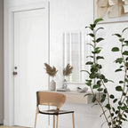 Sieninis veidrodis 60 x 80 cm, baltas