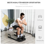 Sissy Squat treniruoklis 3 viename, reguliuojamas, iki 120 kg, juodas
