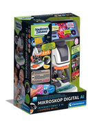 Skaitmeninis mikroskopas, 425x didinimas, Wi-Fi kamera, 25 × 15 × 36 cm, baltas