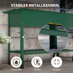 Lysvės informacinė grafika apie metalinį rėmą