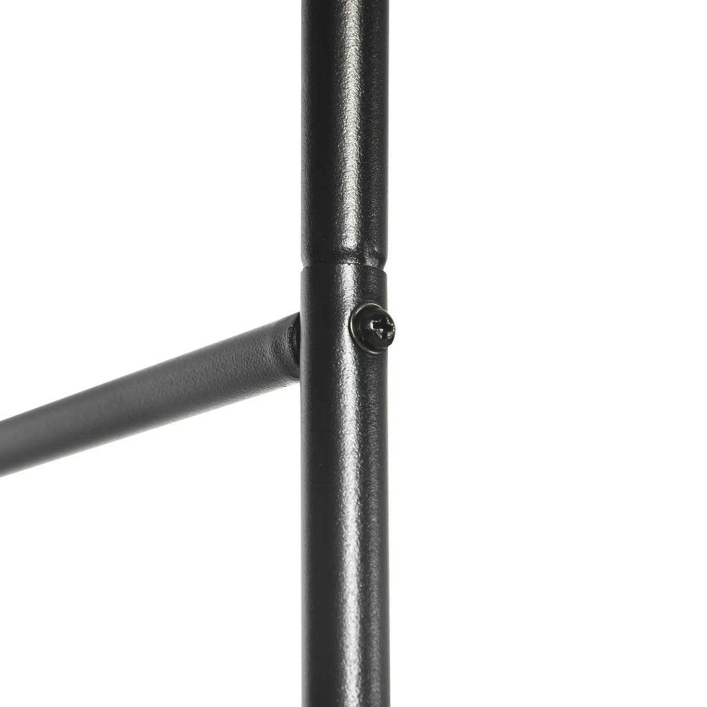 Sodo arka vijokliniams augalams 140 x 40 x 240 cm, juoda