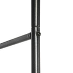 Sodo arka vijokliniams augalams 140 x 40 x 240 cm, juoda