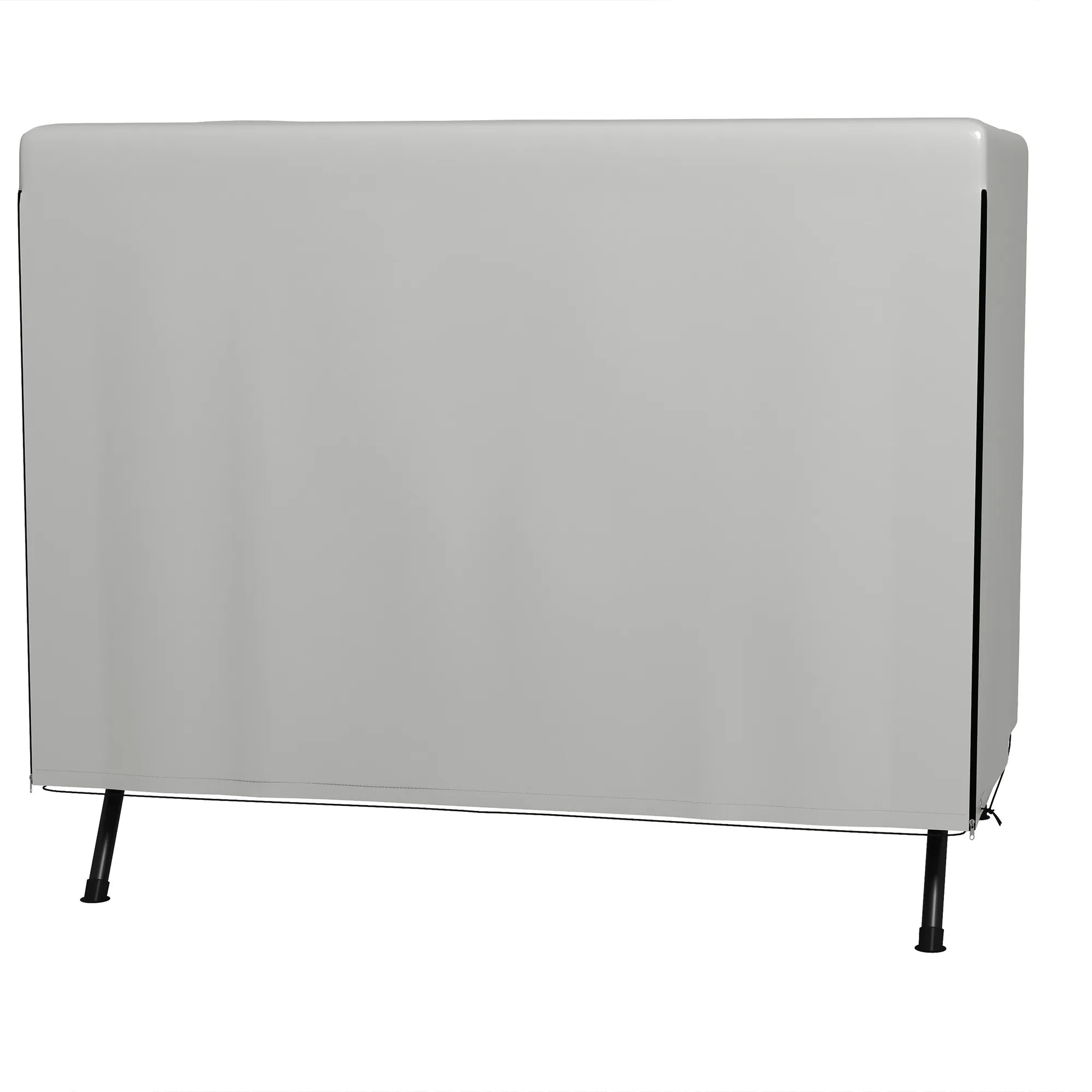 Sodo baldų uždangalas apsauginis, 215x155x150 cm, pilkas