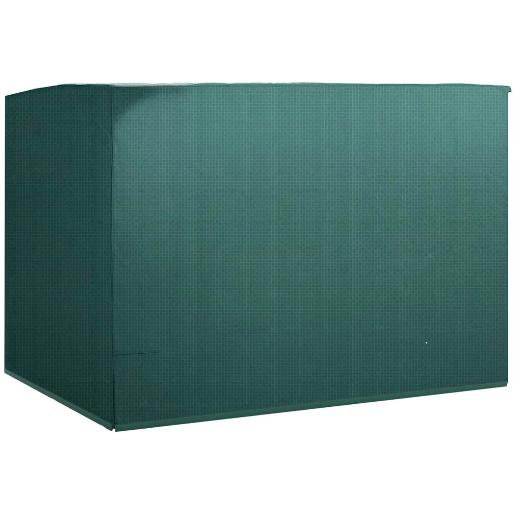Sodo baldų uždangalas apsauginis nuo orų, 215 x 155 x 150 cm, žalias
