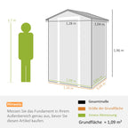 Namelio matmenų schema: 1,16x0,94 m, grindų plotas 1,09 m²