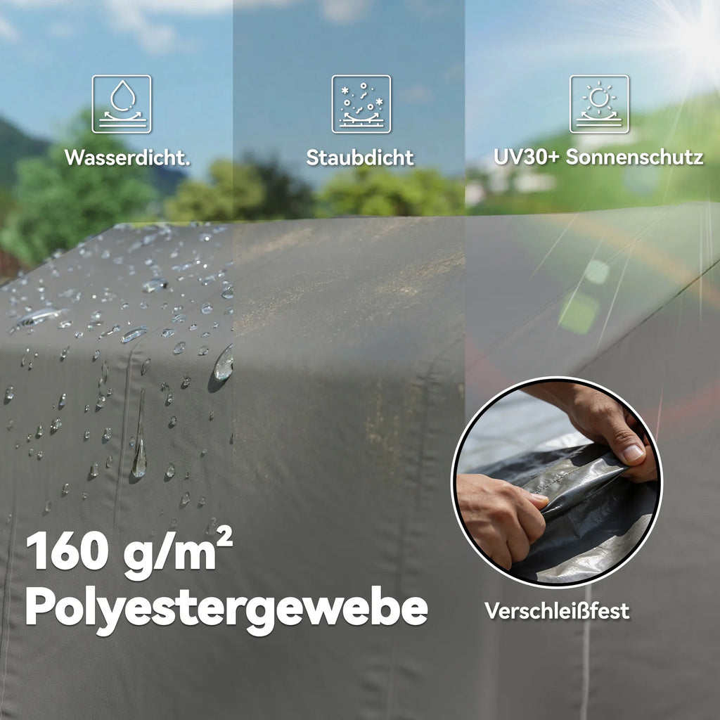 Sodo namelis palapinė 2,3 x 1,9 m, vandeniui atsparus