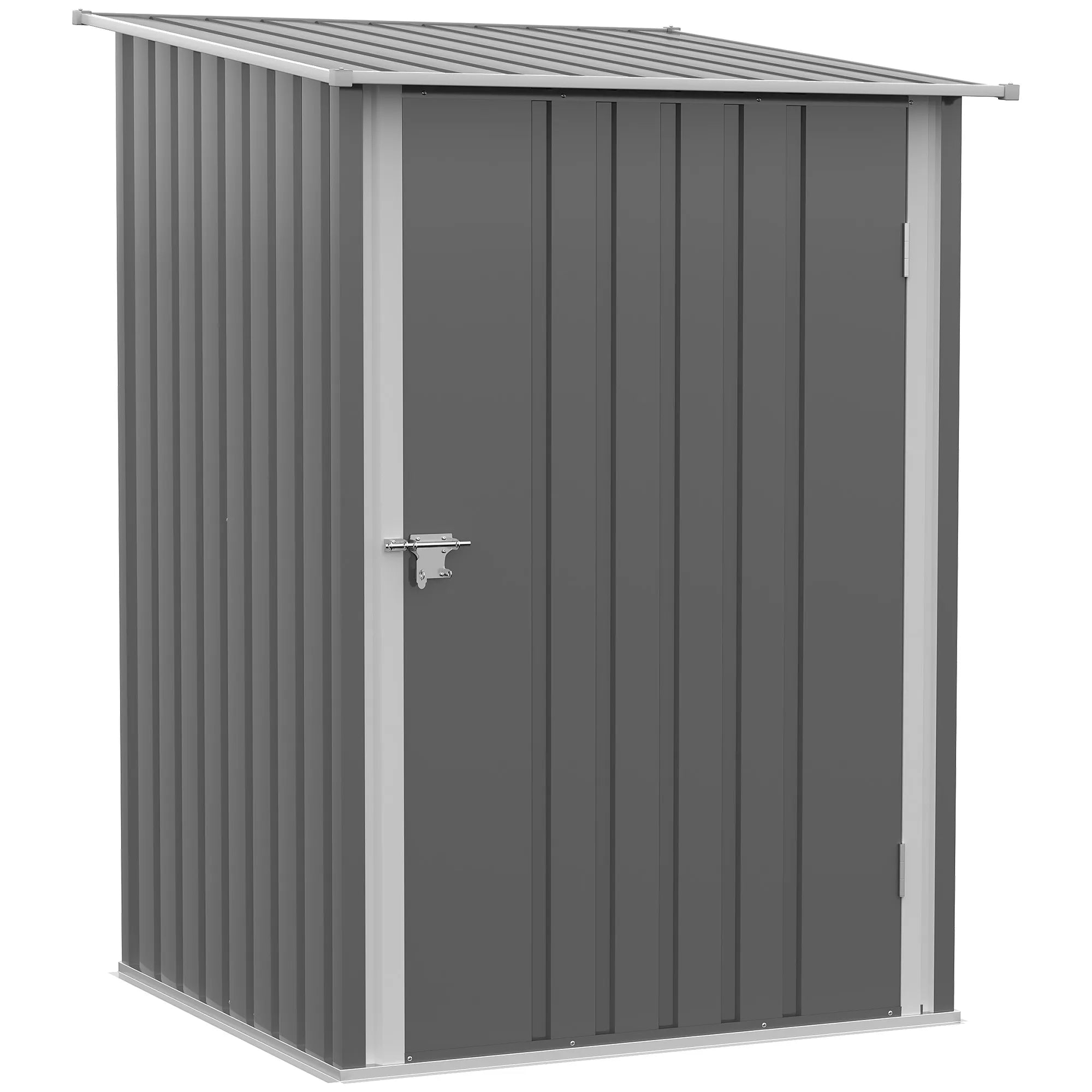 Sodo namelis plieninis 100 x 103 x 160 cm, pilkas