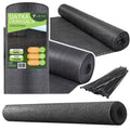 Sodo šešėliavimo tinklas, 1,5 x 50 m, 140 g/m2, UV atsparus, tamsiai pilkas