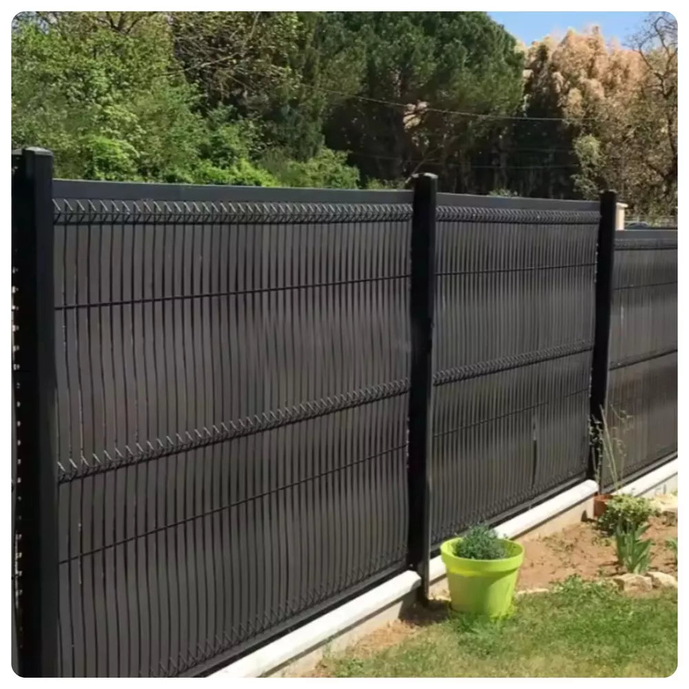 Sodo šešėlių tinklas, 1,5 × 50 m, 70 g/m², su tvirtinimo dirželiais, juodas