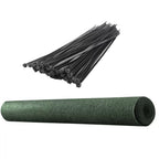 Sodo šešėlių tinklas, 1,5x50 m, 140 g/m², tamsiai žalias
