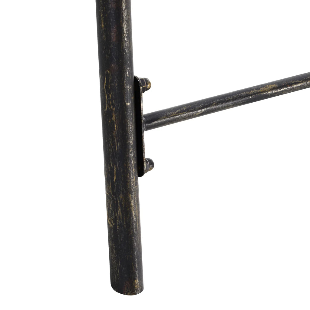 Sodo supynės su suoliuku, dvivietės, iki 220 kg, juodos