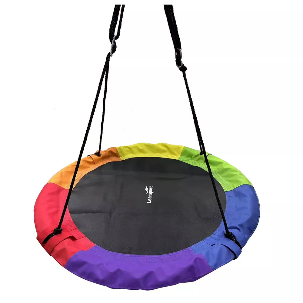 Sodo sūpynės vaikams, lizdas, 100 cm, įvairiaspalvės