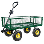 Sodo transportavimo vežimėlis, sulankstomas, plieninis, iki 200 kg