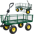 Sodo transportavimo vežimėlis, sulankstomas, plieninis, iki 200 kg