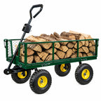 Sodo transportavimo vežimėlis, sulankstomas, plieninis, iki 200 kg
