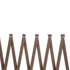 Sodo tvorelė ištraukiama 35-300 cm, aliumininė, tamsiai ruda, aukštis 103,5 cm