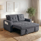 Sofa-lova su miego funkcija, transformuojama, 157x190 cm, tamsiai pilka