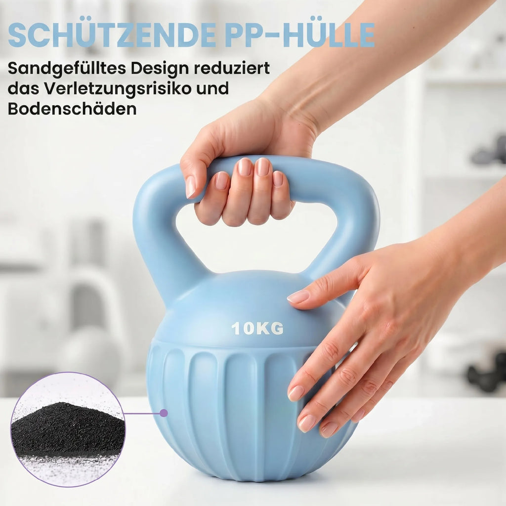 Sportinė gira 10 kg mėlyna