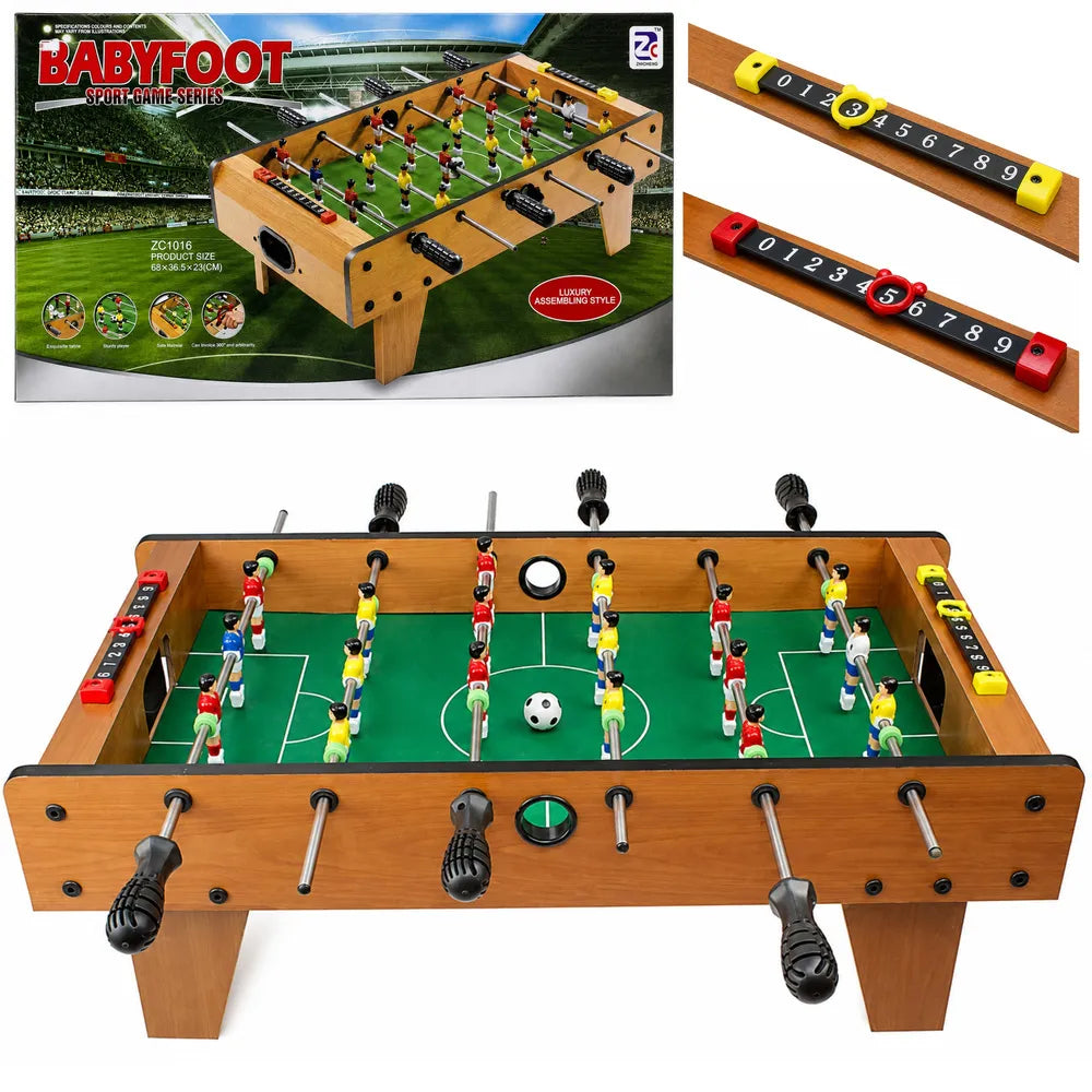 Stalo futbolas, vaikiškas stalo žaidimas, 68 × 36,5 × 23 cm