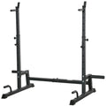 Štangos stovas, reguliuojamo aukščio, iki 150 kg, juodas
