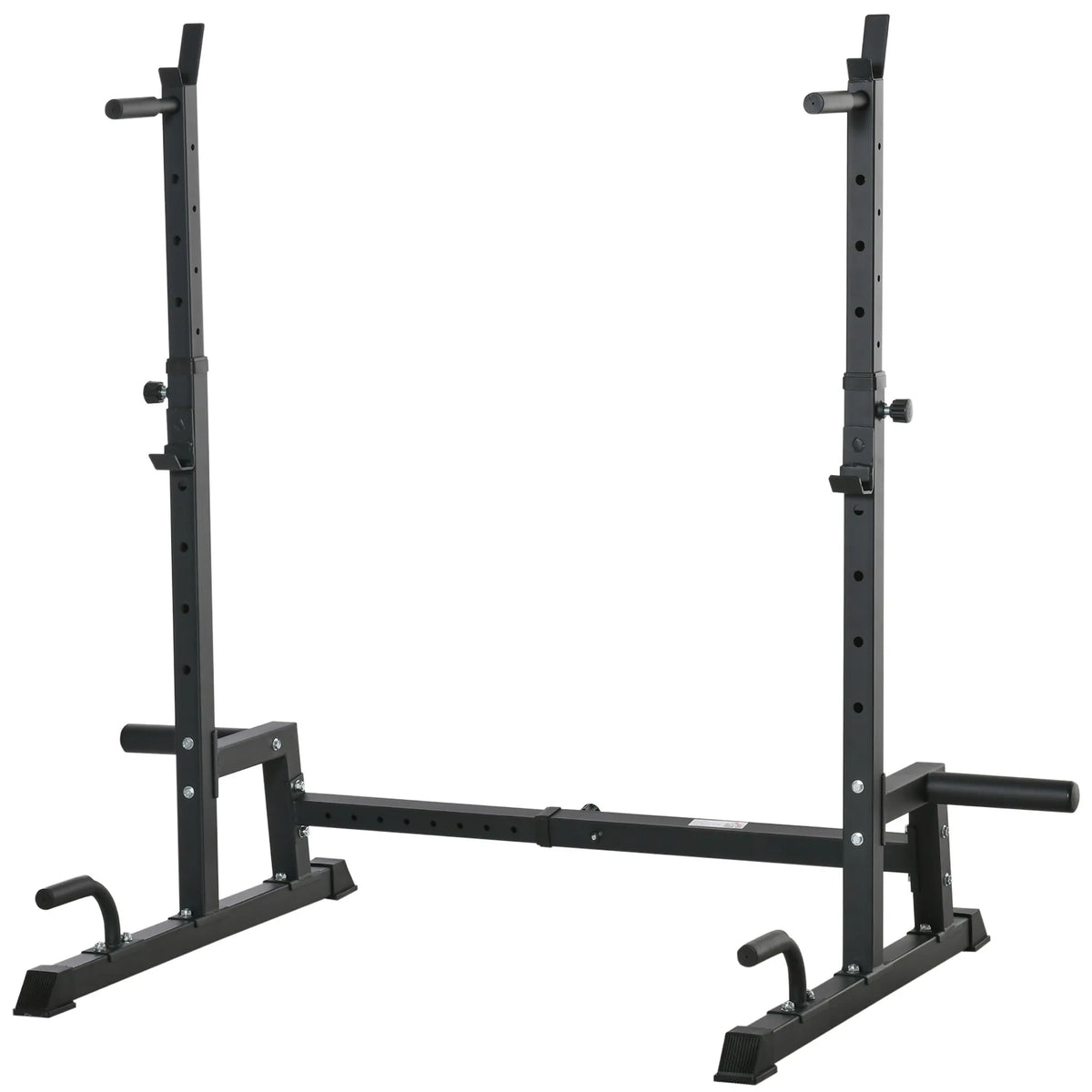 Štangos stovas, reguliuojamo aukščio, iki 150 kg, juodas