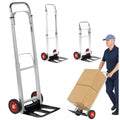 Sulankstomas aliumininis transportavimo vežimėlis, iki 90 kg