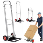 Sulankstomas aliumininis transportavimo vežimėlis, iki 90 kg