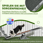 Šunų balansyras Aqulity Agility treniruotėms, iki 30 kg, pilkas
