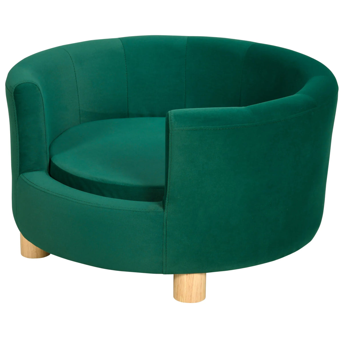 Šunų sofa, skalbiamas užvalkalas, iki 4,5 kg, žalia