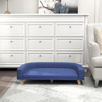 Šunų sofa su pagalve, iki 30 kg, mėlyna
