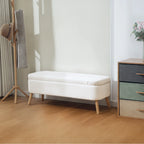 Suolas daiktadėžė 65 l , 120 × 42 × 45 cm, kreminė balta