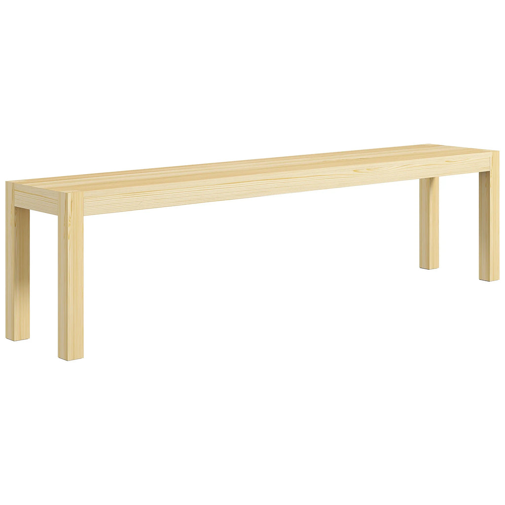 Suolas, vietos 3 asmenims, iki 330 kg, pušies mediena, 175 × 33 × 45 cm
