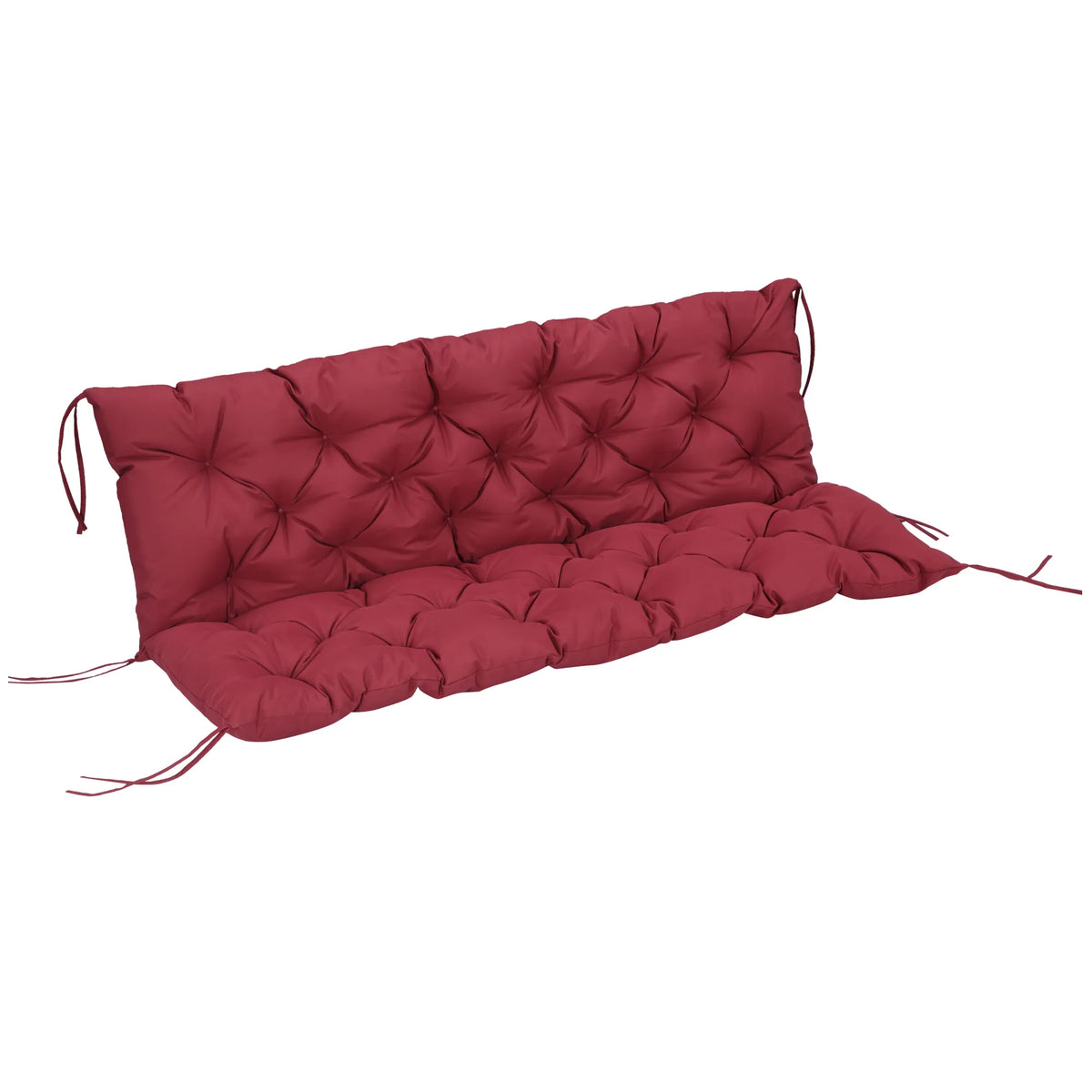 Suoliuko pagalvėlė su raišteliais, 150 cm, raudona