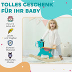Supamas žaislas asiliukas vaikams nuo 2 metų, žalias