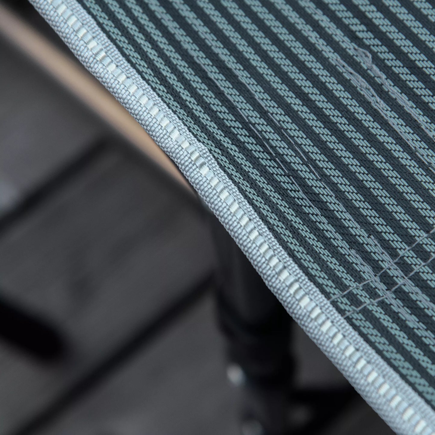 Sulankstoma kempingo lova su pagalve, 188 x 64,5 x 53 cm, Pilka