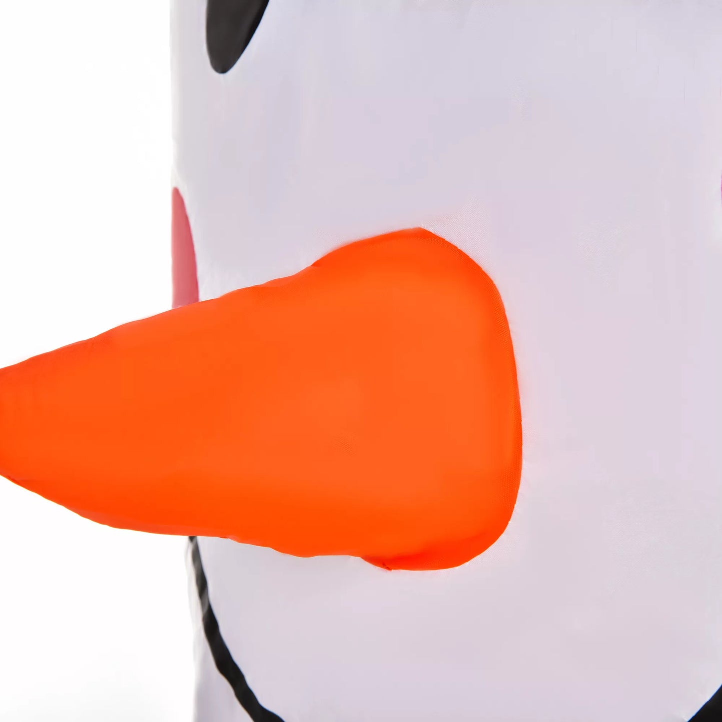 Sniego senio kalėdinė dekoracija, savaime prisipučiamas, su pūstuvu, spalvoti LED diodai, 1 m, daugiaspalvis