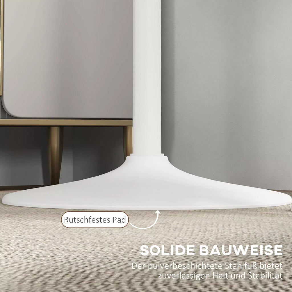 Baras Stalas, stalas 2 asmenims, 60 x 60 x 102 cm, baltas