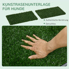 Grafika apie dirbtinės žolės kilimėlį