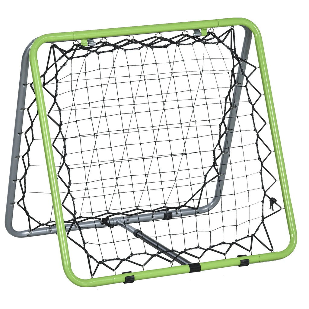 Tinkinimo tinklelis sportui, reguliuojamas, 75 x 75 x 64 cm, pilkas/žalias/juodas