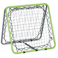 Tinkinimo tinklelis sportui, reguliuojamas, 75 x 75 x 64 cm, pilkas/žalias/juodas