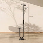 Toršero matmenų schema: aukštis 175 cm, lentynėlė 28 cm
