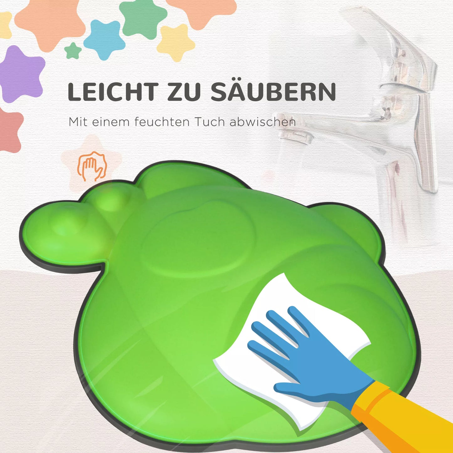 AIYAPLAY Balansinės pakopėlės, 9 vnt. rinkinys, neslystančios, sukiojamos, skirtos naudoti lauke ir viduje, spalvotos