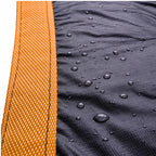 Trampolino apsauginis kraštas, 244–252 cm, su paminkštinimu, oranžinis