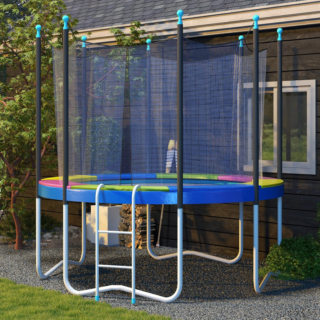 Trampolino kraštų apsauga 305 cm, spalvota