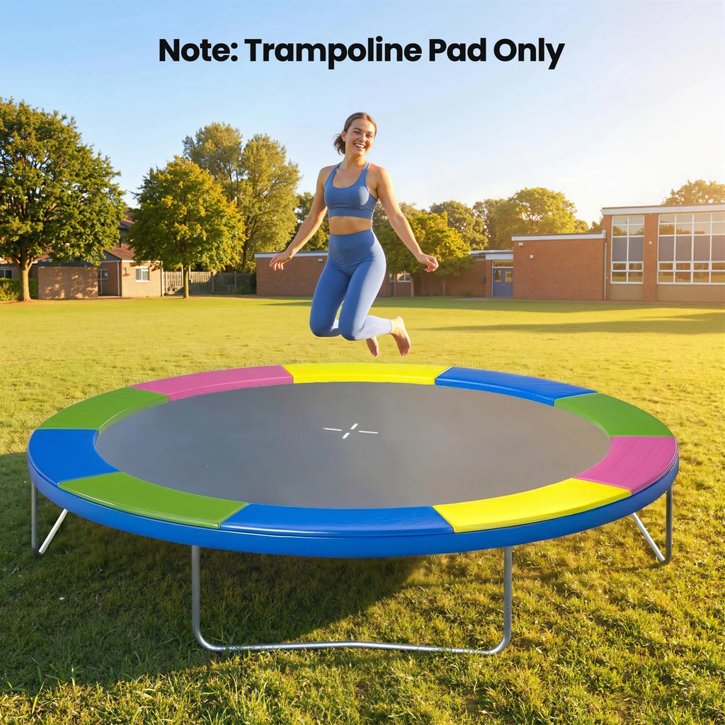 Trampolino kraštų apsauga 305 cm, spalvota