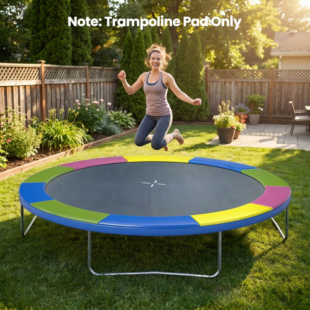 Trampolino kraštų apsauga 305 cm, spalvota