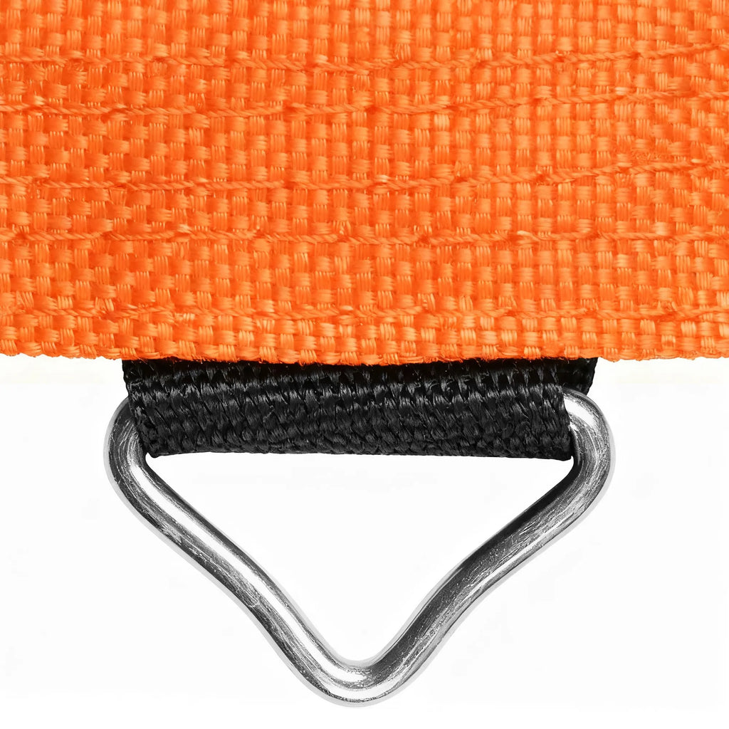 Trampolino šokinėjimo kilimėlis 3,66 m, 72 V-žiedai, oranžinis